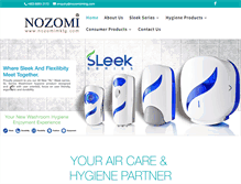 Tablet Screenshot of nozomimktg.com
